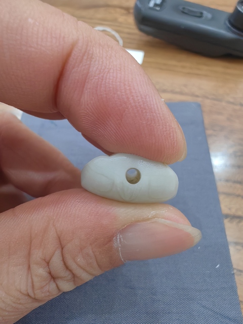 古玩玉器仿古玉蟬真品鑒賞圖