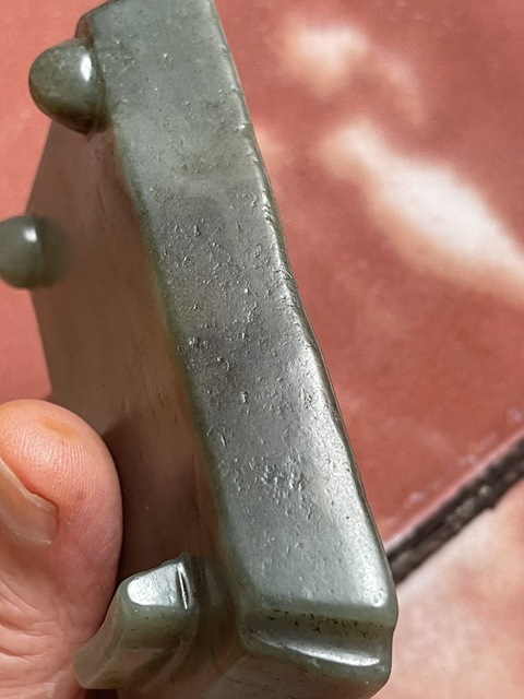 古玩玉器和田玉雕“筆洗”真品鑒賞圖