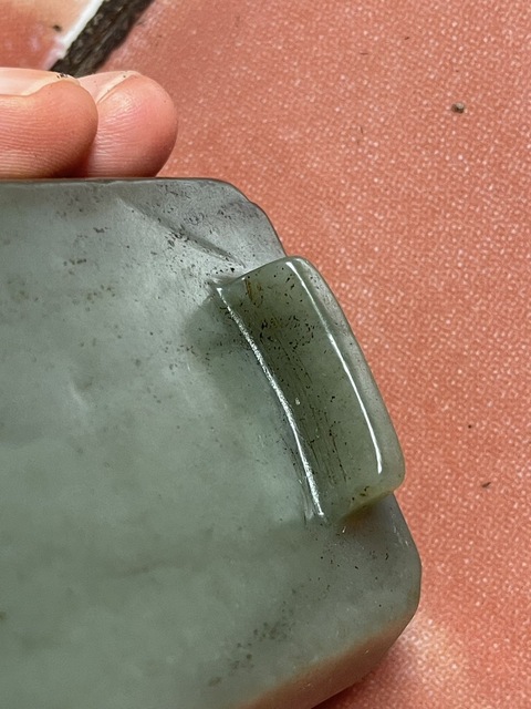 古玩玉器和田玉雕“筆洗”真品鑒賞圖