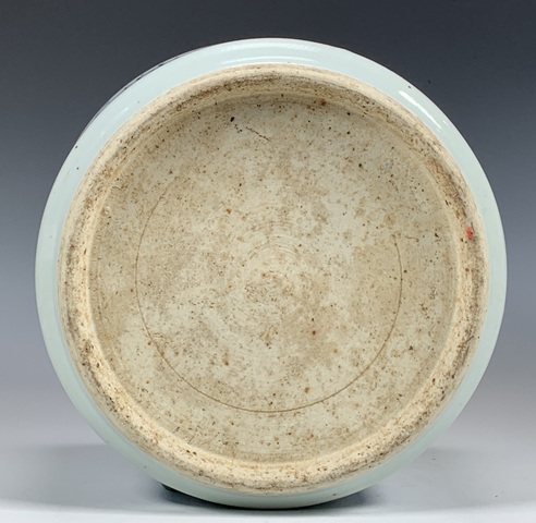 古玩陶瓷青花趕珠龍紋香爐真品鑒賞圖