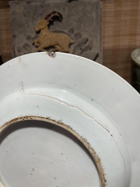 古玩陶瓷青花盤真品鑒賞圖