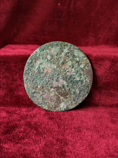 古玩銅器規矩紋四神鏡真品鑒賞圖