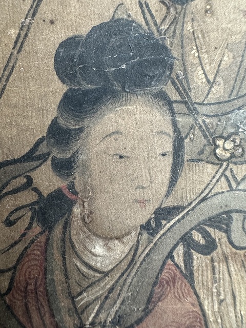 古玩字畫人物山水真品鑒賞圖