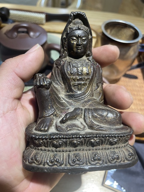 古玩銅器造像真品鑒賞圖