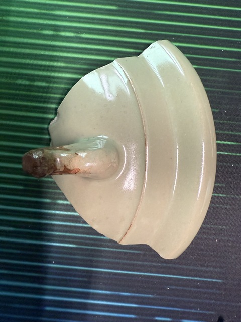 古玩陶瓷青瓷爐標本真品鑒賞圖