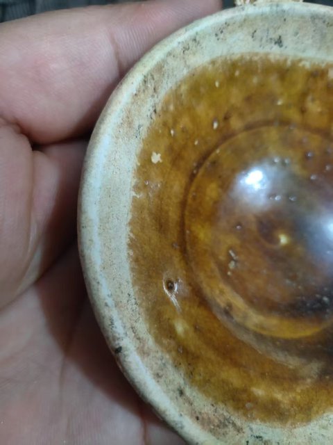 古玩陶瓷油燈真品鑒賞圖