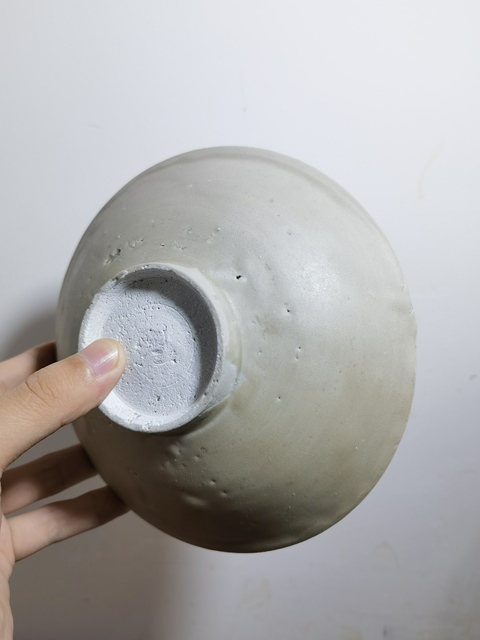 古玩陶瓷龍泉青瓷刻花盤真品鑒賞圖