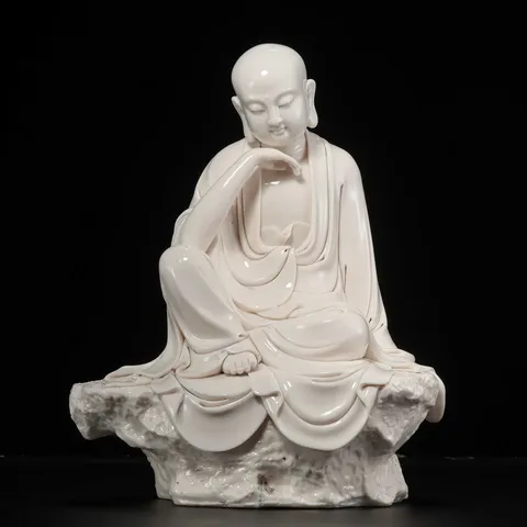 古玩雜項羅漢像真品鑒賞圖