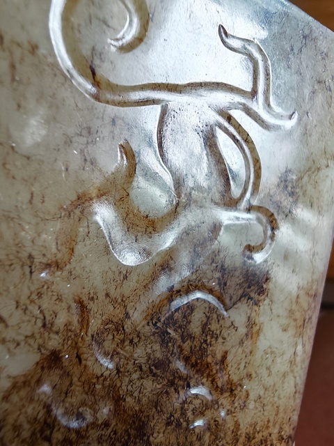 古玩玉器仿古做舊玉鎮真品鑒賞圖