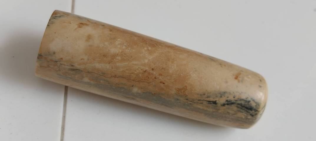 古玩玉器仿古玉塞真品鑒賞圖