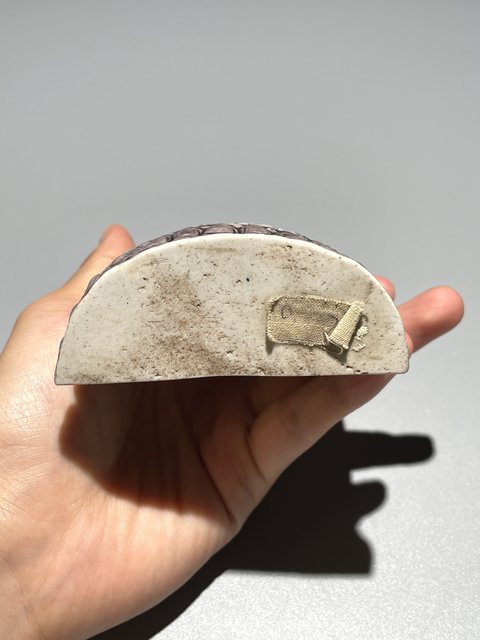 古玩陶瓷琺華彩擦擦佛造像真品鑒賞圖