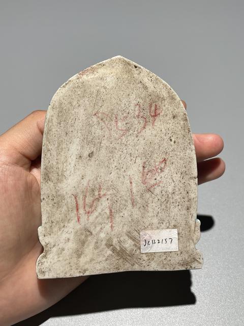 古玩陶瓷琺華彩擦擦佛造像真品鑒賞圖