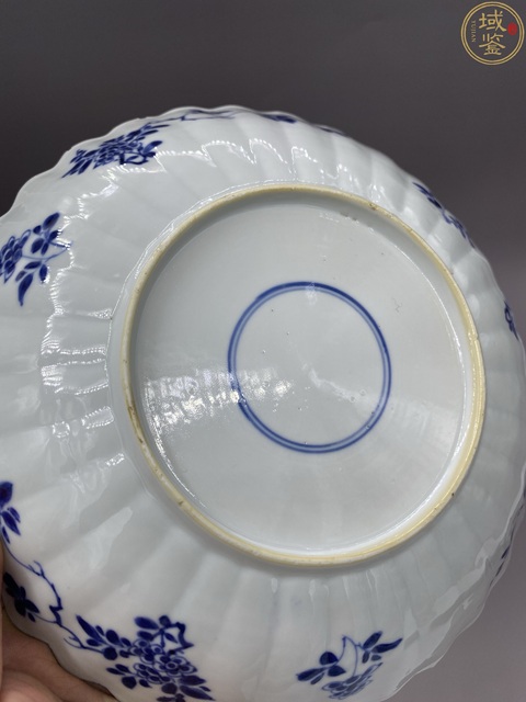 古玩陶瓷清康熙 五彩花口盤真品鑒賞圖