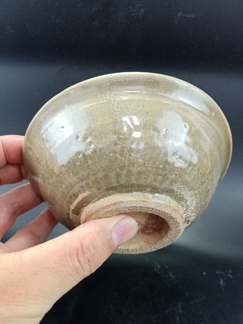 古玩陶瓷龍泉青瓷碗真品鑒賞圖