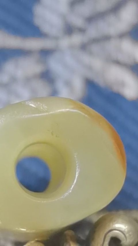 古玩玉器玉勒子真品鑒賞圖