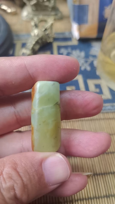 古玩玉器玉勒子真品鑒賞圖