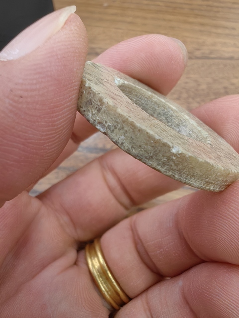 古玩玉器地方料玉環真品鑒賞圖