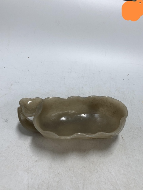 古玩玉器洗子真品鑒賞圖