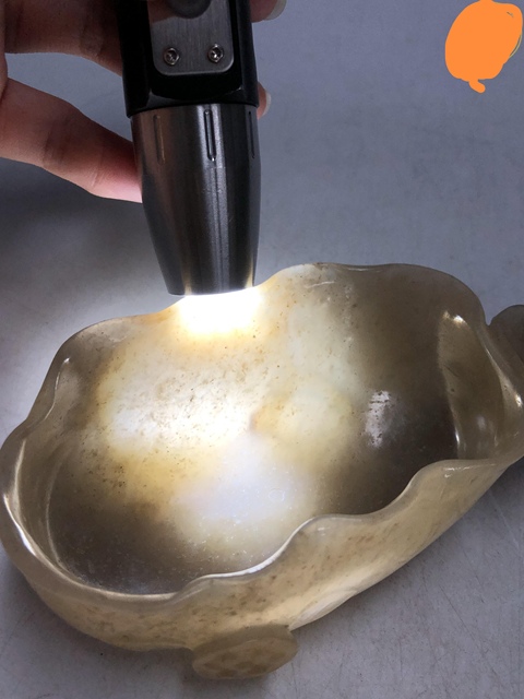 古玩玉器洗子真品鑒賞圖