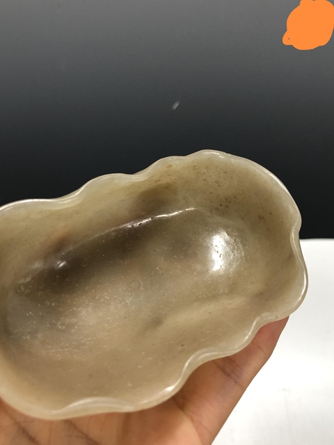 古玩玉器洗子真品鑒賞圖
