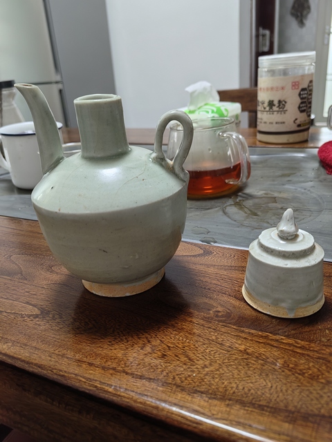 古玩陶瓷宋影青執(zhí)壺真品鑒賞圖