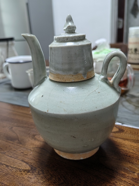 古玩陶瓷宋影青執(zhí)壺真品鑒賞圖