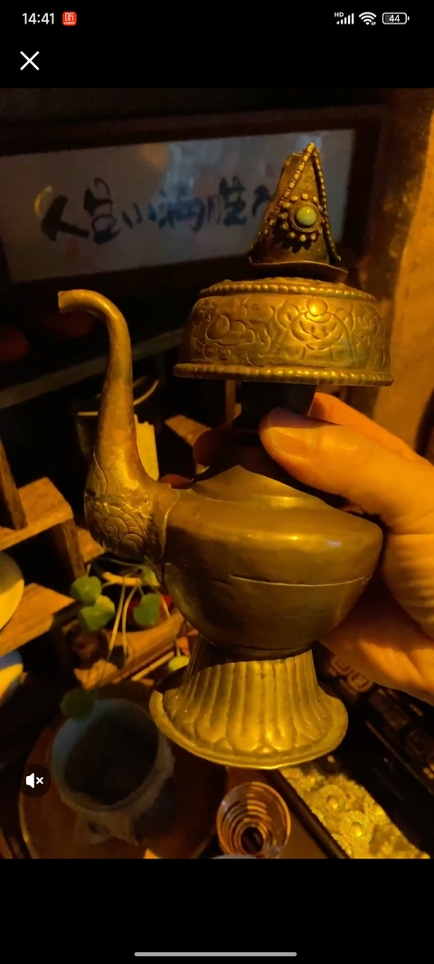 古玩銅器銅壺真品鑒賞圖