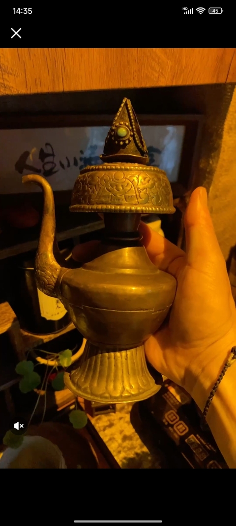 古玩銅器銅壺真品鑒賞圖