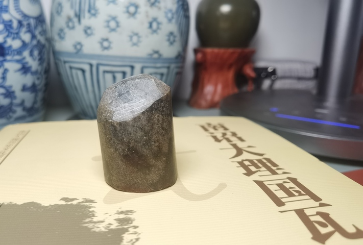 古玩雜項(xiàng)閑章:西出陽(yáng)關(guān)無(wú)故人真品鑒賞圖