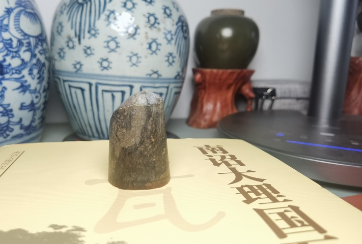 古玩雜項(xiàng)閑章:西出陽(yáng)關(guān)無(wú)故人真品鑒賞圖