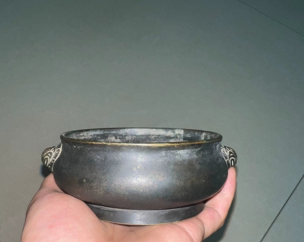 古玩銅器天雞耳銅爐拍賣(mài),當(dāng)前價(jià)格13000元