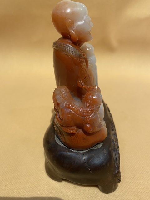 古玩雜項老撾石擺件真品鑒賞圖