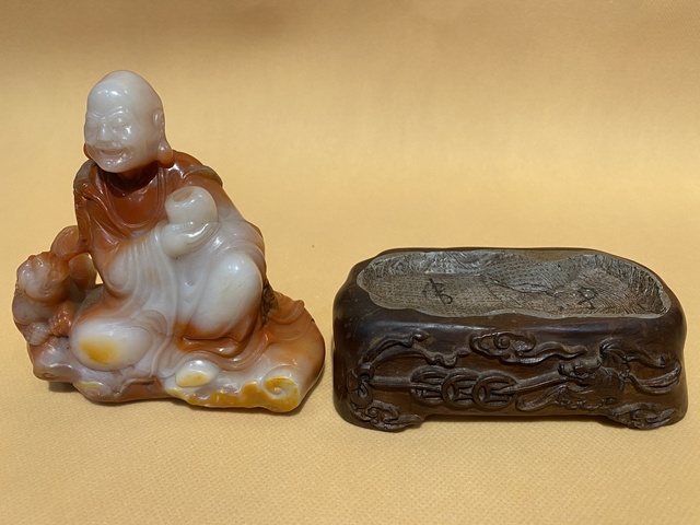 古玩雜項老撾石擺件真品鑒賞圖