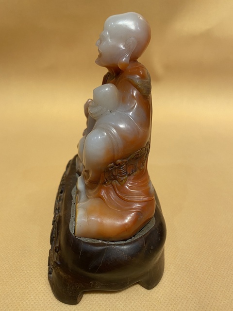 古玩雜項老撾石擺件真品鑒賞圖