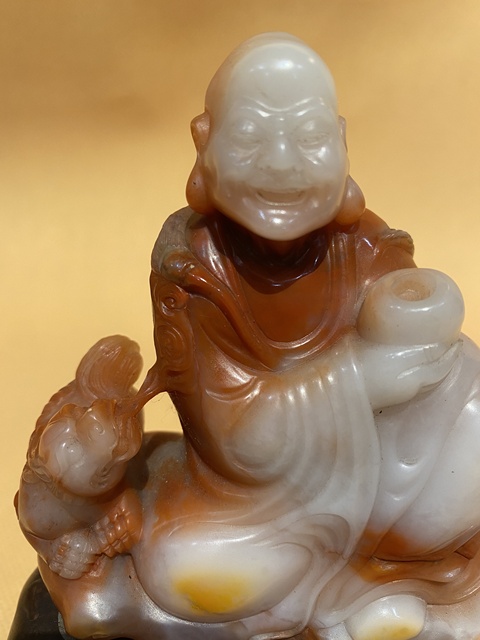 古玩雜項老撾石擺件真品鑒賞圖