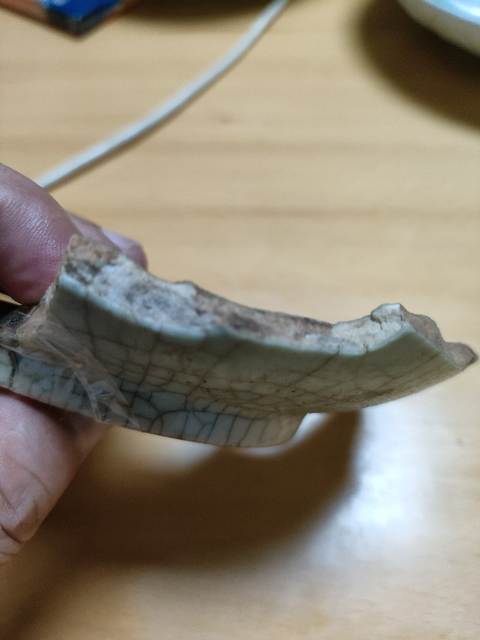 古玩陶瓷館藏級明代精品哥窯標本拍賣，當前價格880元