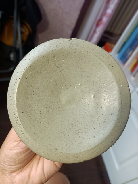 古玩陶瓷鈞窯月白釉筆舔拍賣，當(dāng)前價(jià)格888元