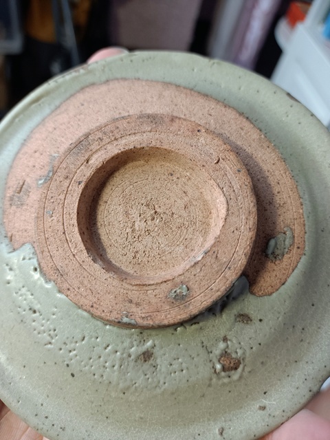 古玩陶瓷鈞窯月白釉筆舔拍賣，當(dāng)前價(jià)格888元