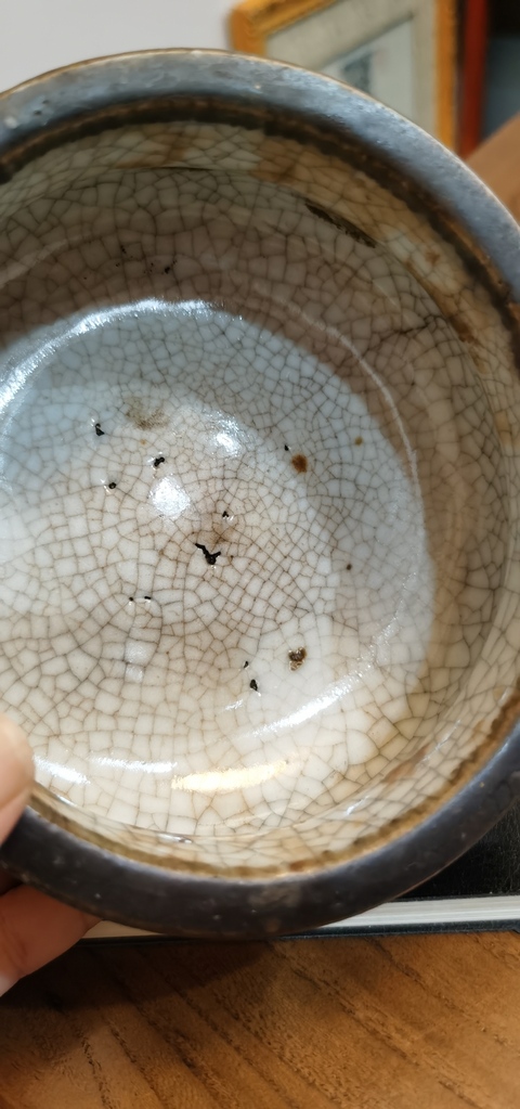 古玩陶瓷哥釉香爐真品鑒賞圖