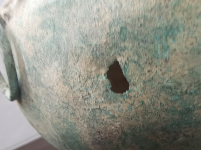 古玩銅器銅圓壺真品鑒賞圖