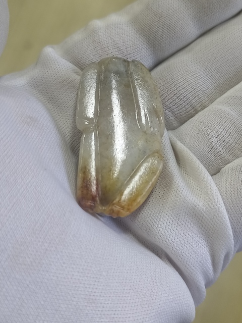 古玩玉器玉獸雕件真品鑒賞圖
