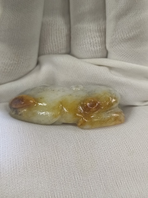 古玩玉器玉獸雕件真品鑒賞圖