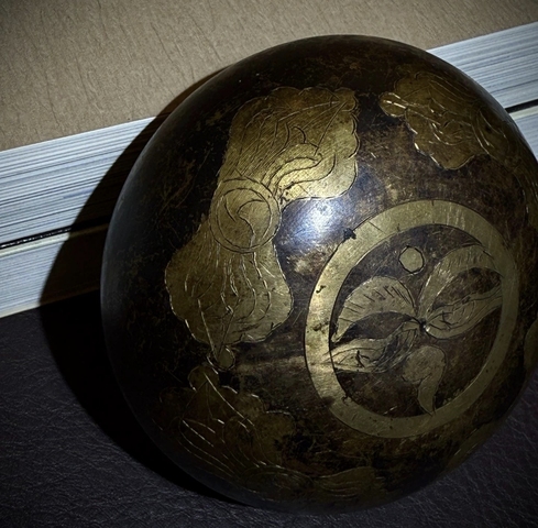 古玩銅器銅缽真品鑒賞圖