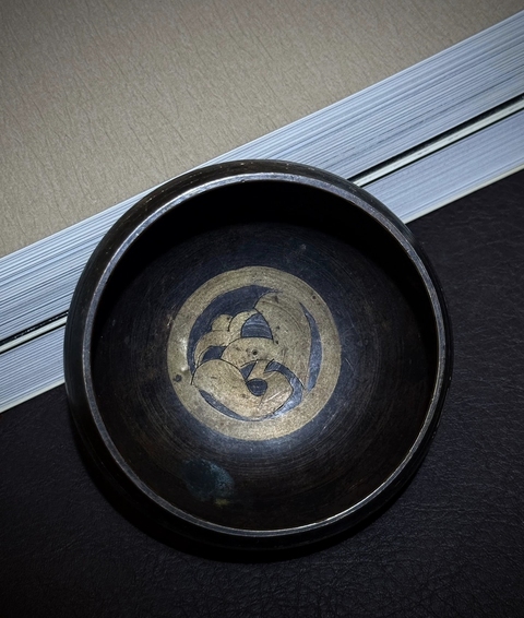 古玩銅器銅缽真品鑒賞圖