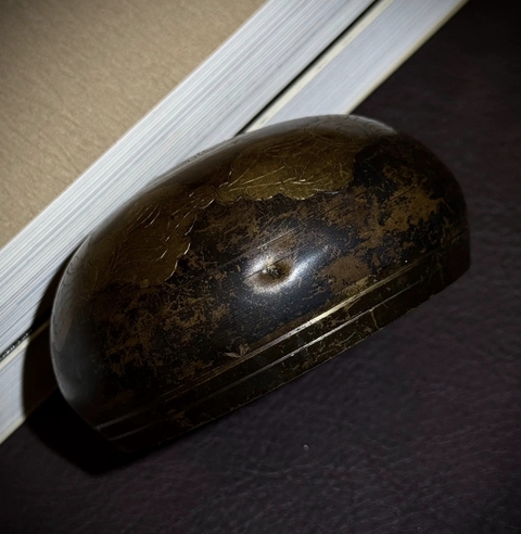 古玩銅器銅缽真品鑒賞圖