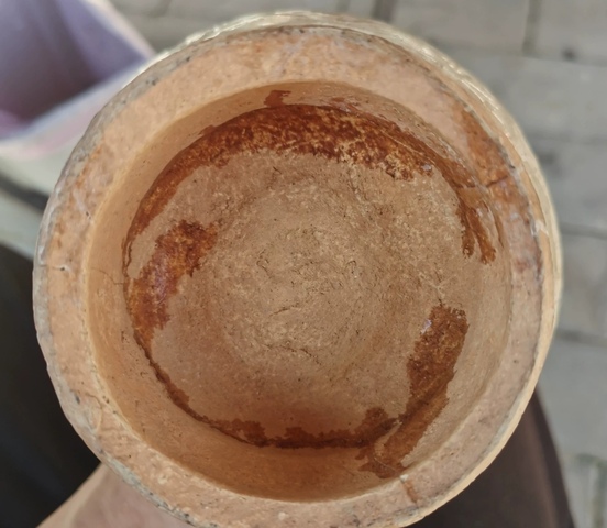古玩陶瓷影青印花瓶真品鑒賞圖