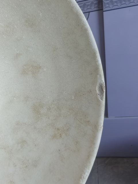 古玩陶瓷館藏級五代十國耀州窯白釉斗笠碗拍賣，當前價格1980元