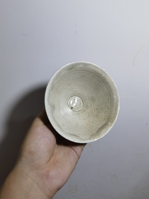 古玩陶瓷青白釉斗笠盞真品鑒賞圖