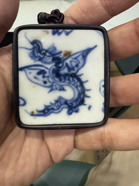 古玩陶瓷青花翼龍標本，弘治翼龍比較多一些真品鑒賞圖
