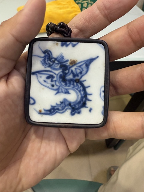 古玩陶瓷青花翼龍標本，弘治翼龍比較多一些真品鑒賞圖